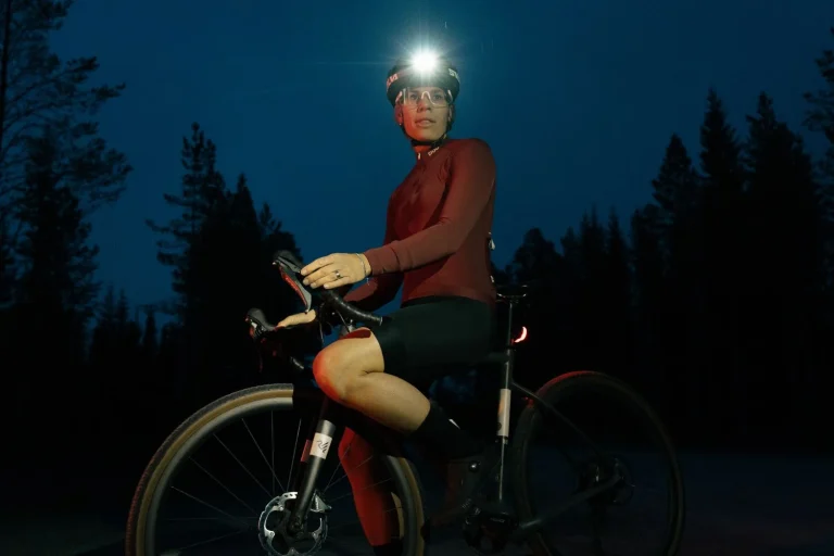 Cycling banner headlampguide
