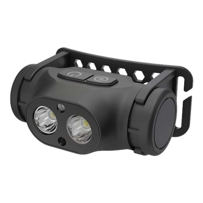 Outdoor headlamp with sensor and long battery life